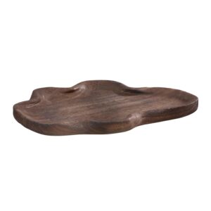 Bakke, mørkt træ - 34x27 cm
